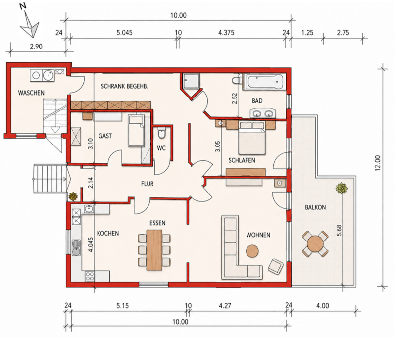 Grundriss WH01